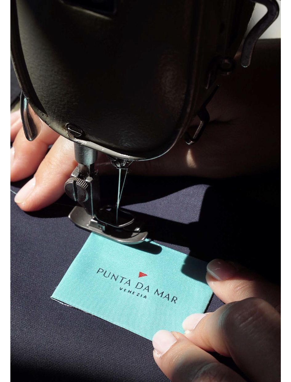 Cucito etichetta Puntadamar quality